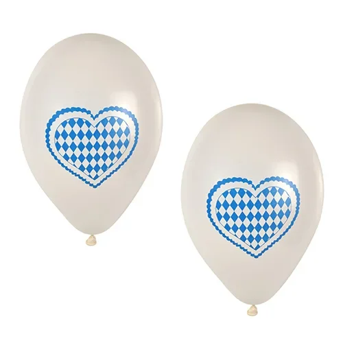 Ballonnen Ø 25 cm “Beiers blauw”