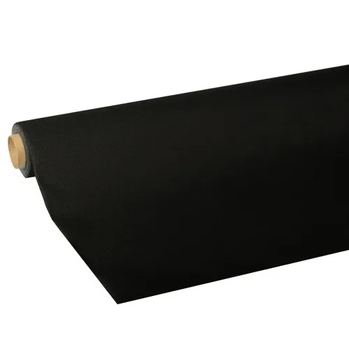Tafelkleed, Tissue “Royal Collection” 5 m x 1,18 m zwart