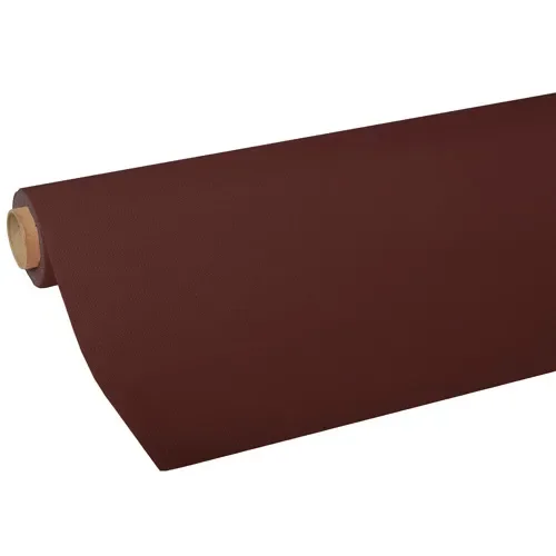 Tafelkleed, Tissue “Royal Collection” 5 m x 1,18 m bruin