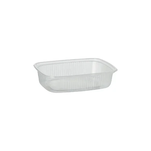 Verpakkingsbekers, PP hoekig 125 ml 2,8 cm x 8,1 cm x 10,8 cm transparant