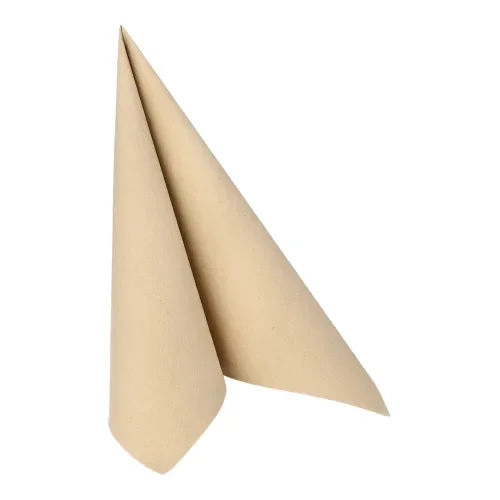Servetten Royal Collection 1/4 vouw 40 cm x 40 cm zand