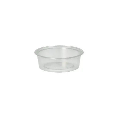 Dressingschaaltjes, PP rond 50 ml Ø 7,1 cm x 2,4 cm transparant