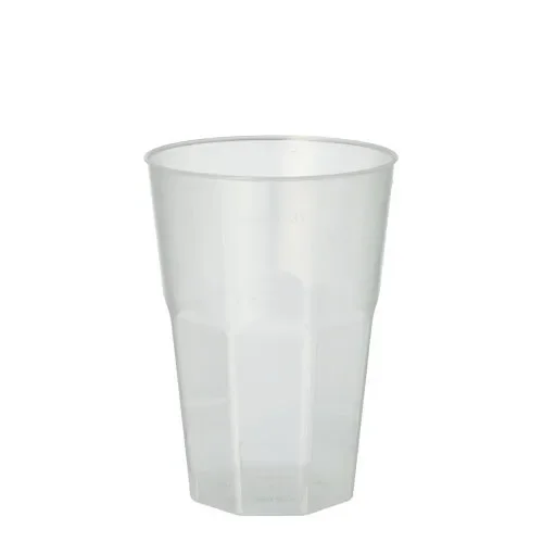 Herbruikbare glazen voor Caipirinha PP 0,3 l Ø 8 cm x 11 cm transparant onbreekbaar