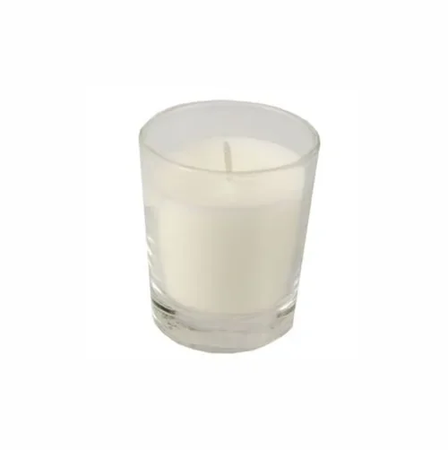 Kaars in glas Ø 56 mm x 67 mm wit