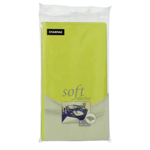 Tafelkleed, Vlies “soft selection” 120 cm x 180 cm lime
