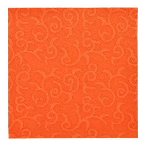 Servetten “Royal Collection” 1/4 vouw 40 cm x 40 cm nectarine Casali