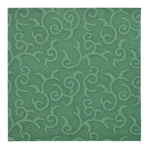 Servetten “Royal Collection” 1/4 vouw 40 cm x 40 cm donkergroen Casali