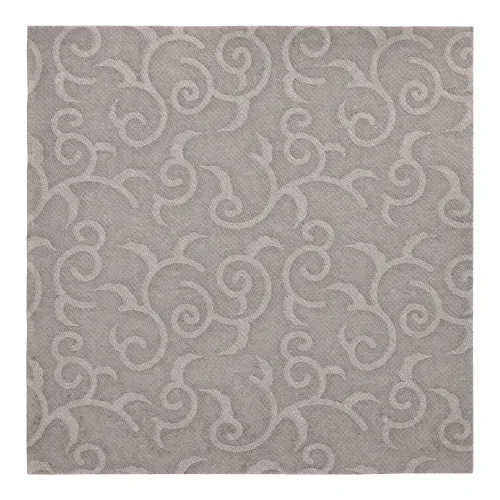 Servetten “Royal Collection” 1/4 vouw 40 cm x 40 cm grijs Casali