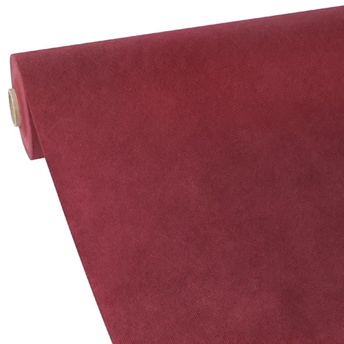 Tafelkleed, Vlies “soft selection” 40 m x 0,9 m bordeaux