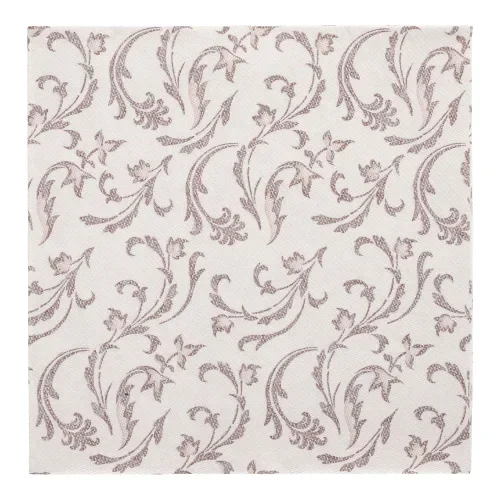 Servetten “Royal Collection” 1/4 vouw 40 cm x 40 cm bruin Damascato