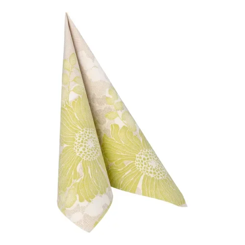 Servetten “Royal Collection” 1/4 vouw 40 cm x 40 cm groen Annabel
