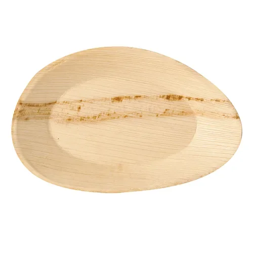 Borden, palmblad “pure” ovaal 26 cm x 17 cm x 2,5 cm