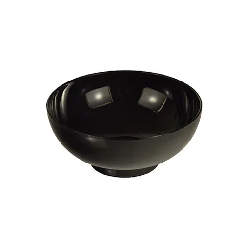 Fingerfood - Schaaltjes, PS rond 65 ml Ø 7,2 cm x 3 cm zwart
