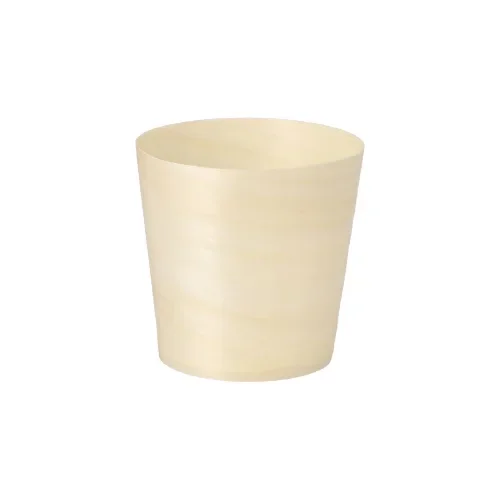 Fingerfood - Schalen, hout “pure” rond Ø 6 cm x 6 cm