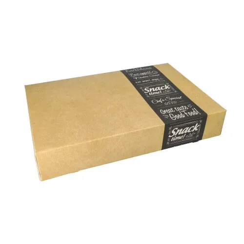 Catering dozen “pure” hoekig 8 cm x 31,3 cm x 46,4 cm Good Food medium