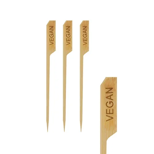 Fingerfood spiesjes “pure” 12 cm Vegan
