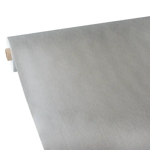 Tafelkleed, Vlies “soft selection plus” 25 m x 1,18 m zilver