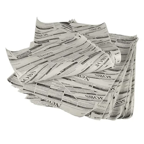 Kg Inpakpapier, cellulose 35 cm x 25 cm Newsprint