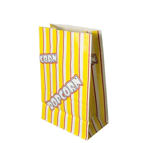 Popcornzakken, perkamentvervangend papier 2,5 l 22 cm x 14 cm x 8 cm Popcorn vetvrij