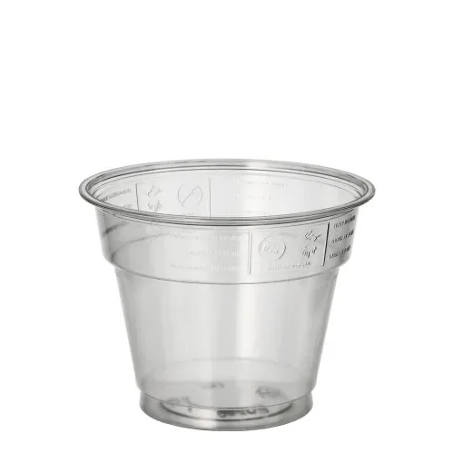 Bekers Hurricane, PET 0,28 l Ø 9,5 cm x 7,3 cm glashelder