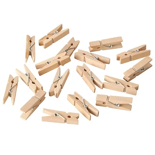Mini wasknijper, hout 3,5 cm