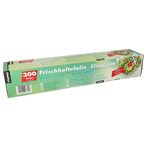 Vershoudfolie 300 m x 45 cm in dispenser doos