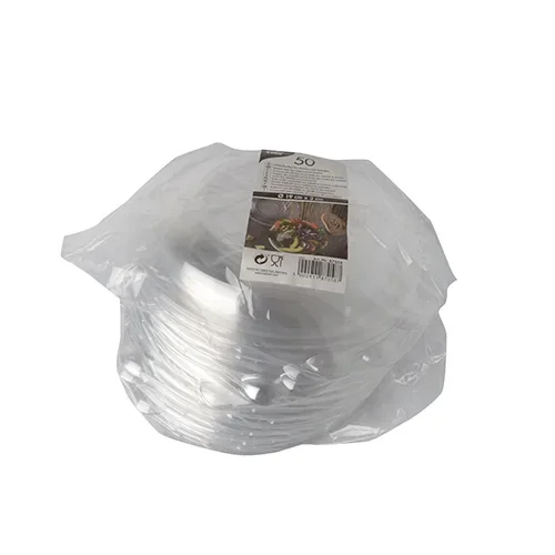 Deksels, PET rond Ø 19 cm x 3 cm transparant