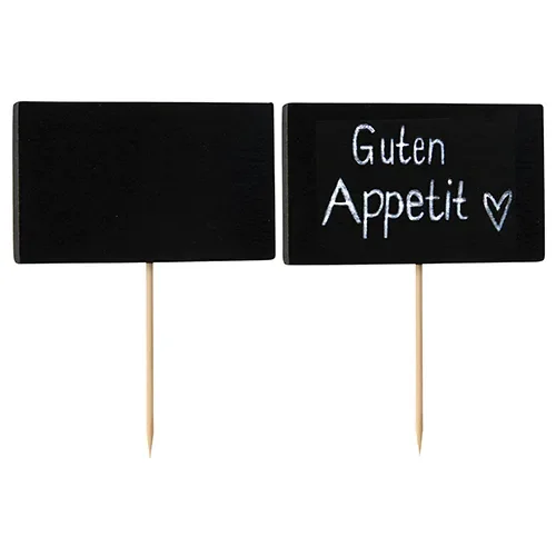 Fingerfood prikkers 9 cm Blackboard