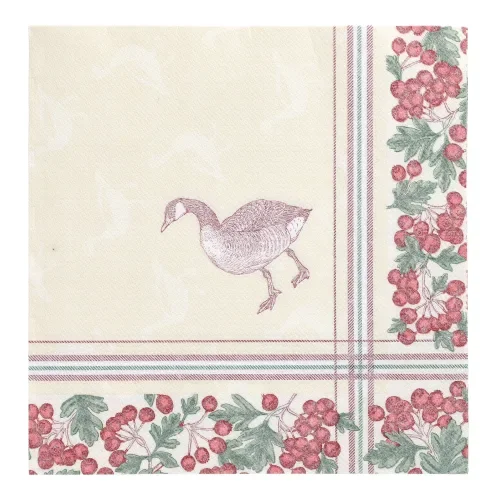 Servetten “Royal Collection” 1/4 vouw 40 cm x 40 cm Goose