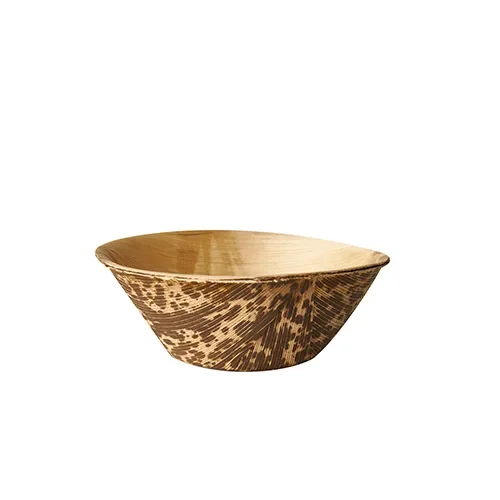 Fingerfood - Schaaltjes, bamboe “pure” rond 55 ml Ø 7,5 cm x 3 cm
