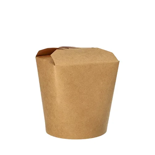 Borden Snackbox hoekig 470 ml 9,8 cm x 8,2 cm x 7 cm bruin