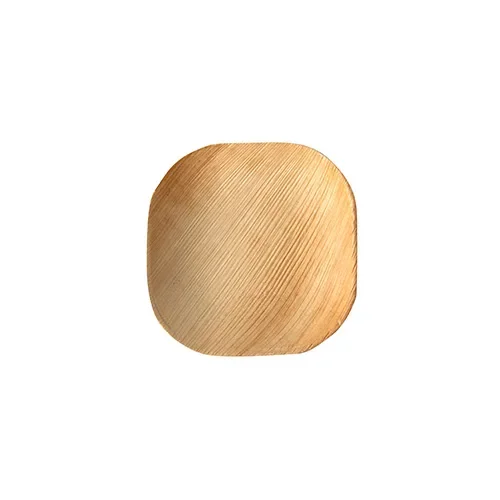 Borden, palmblad “pure” hoekig 10 cm x 10 cm x 1,5 cm