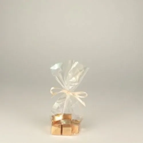 Zakjes, Cellofaan “pure” 15 cm x 10 cm x 3,5 cm transparant