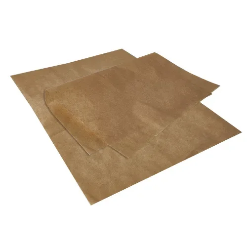 Inpakpapier, perkamentpapier 35 cm x 25 cm bruin vetvrij