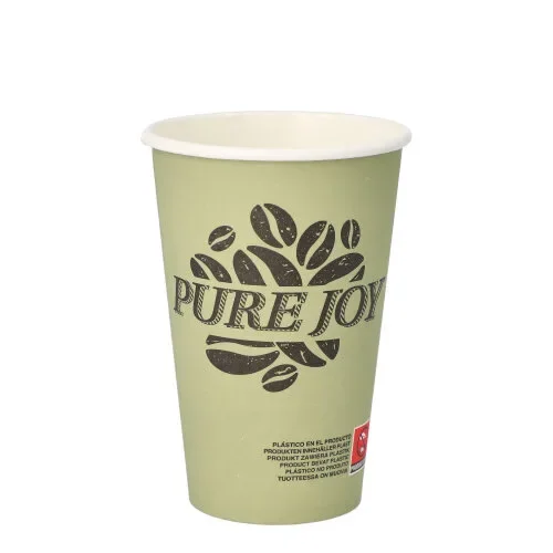 Drinkbekers, Karton 0,3 l Ø 8 cm x 11,7 cm groen Pure Joy