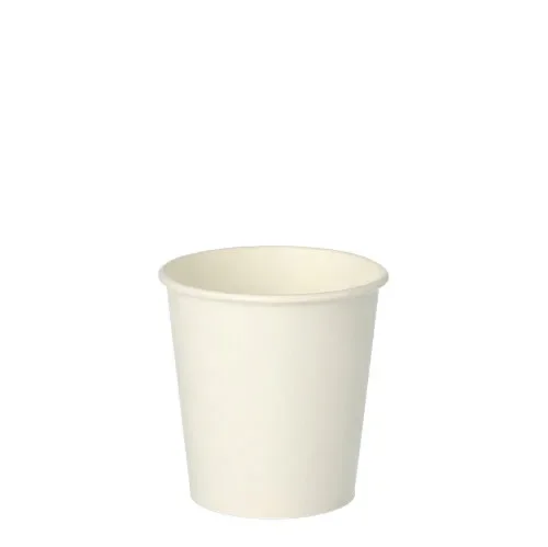 Kartonnen drinkbekers voor koude dranken 0,1 l Ø 6,25 cm x 6,3 cm wit