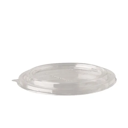 Deksel voor saladeschaal, PLA rond Ø 15 cm x 2 cm transparant