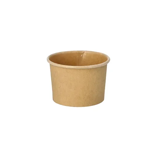 Portiebeker, karton 45 ml Ø 6 cm x 4,1 cm bruin