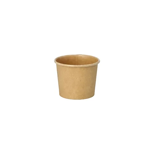 Portiebeker, karton 60 ml Ø 6 cm x 4,9 cm bruin