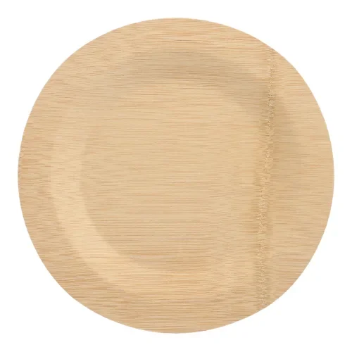 Borden, gemaakt van bamboe “pure” rond Ø 28 cm x 1,5 cm