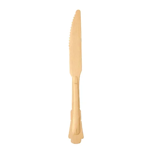 Messen, hout “pure” 20,5 cm Vintage