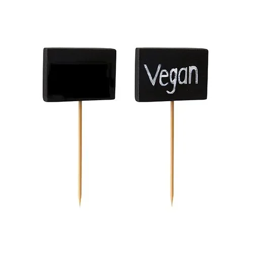 Fingerfood prikkers 8,5 cm Blackboard