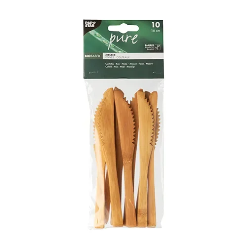 Messen, bamboe “pure” 16 cm