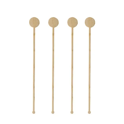 Roerstaafjes gemaakt, bamboe “pure” 18 cm Coin