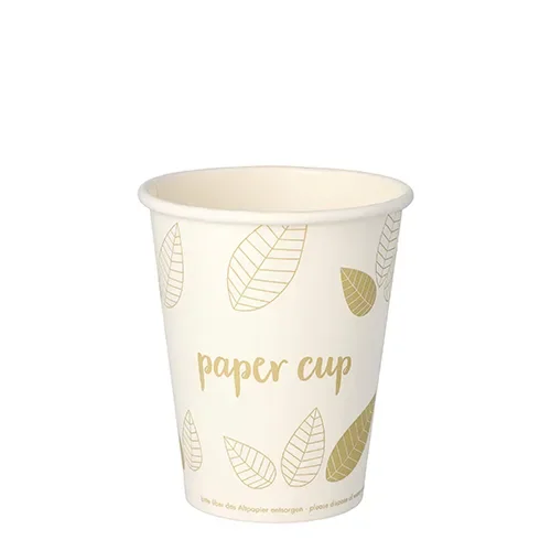 Drinkbekers, Karton “pure” 0,2 l Ø 8 cm x 9,2 cm Zero