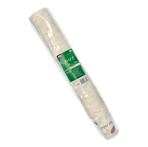 Drinkbekers, Karton “pure” 0,18 l Ø 7 cm x 9,2 cm Zero