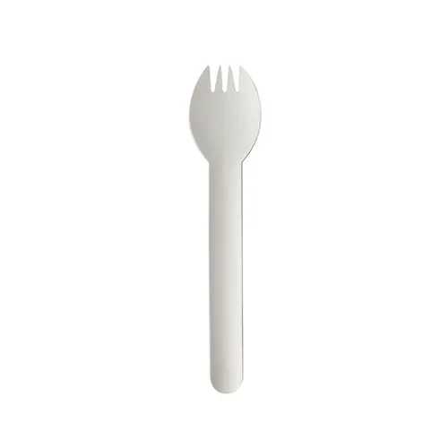 Sporks, papier “pure” 16 cm wit