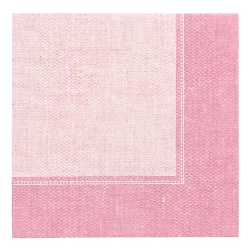 Servetten “Royal Collection” 1/4 vouw 40 cm x 40 cm roze Linum