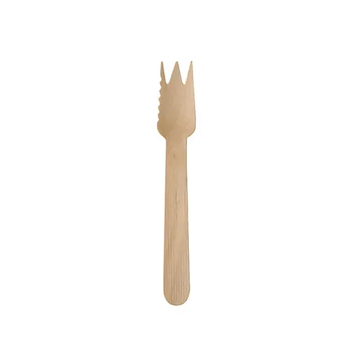 Taartvorkjes, hout “pure” 14 cm met snijrand