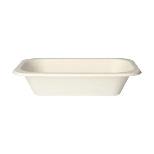 Menubakken topseal, suikerriet 950 ml 5,6 cm x 15 cm x 24 cm wit